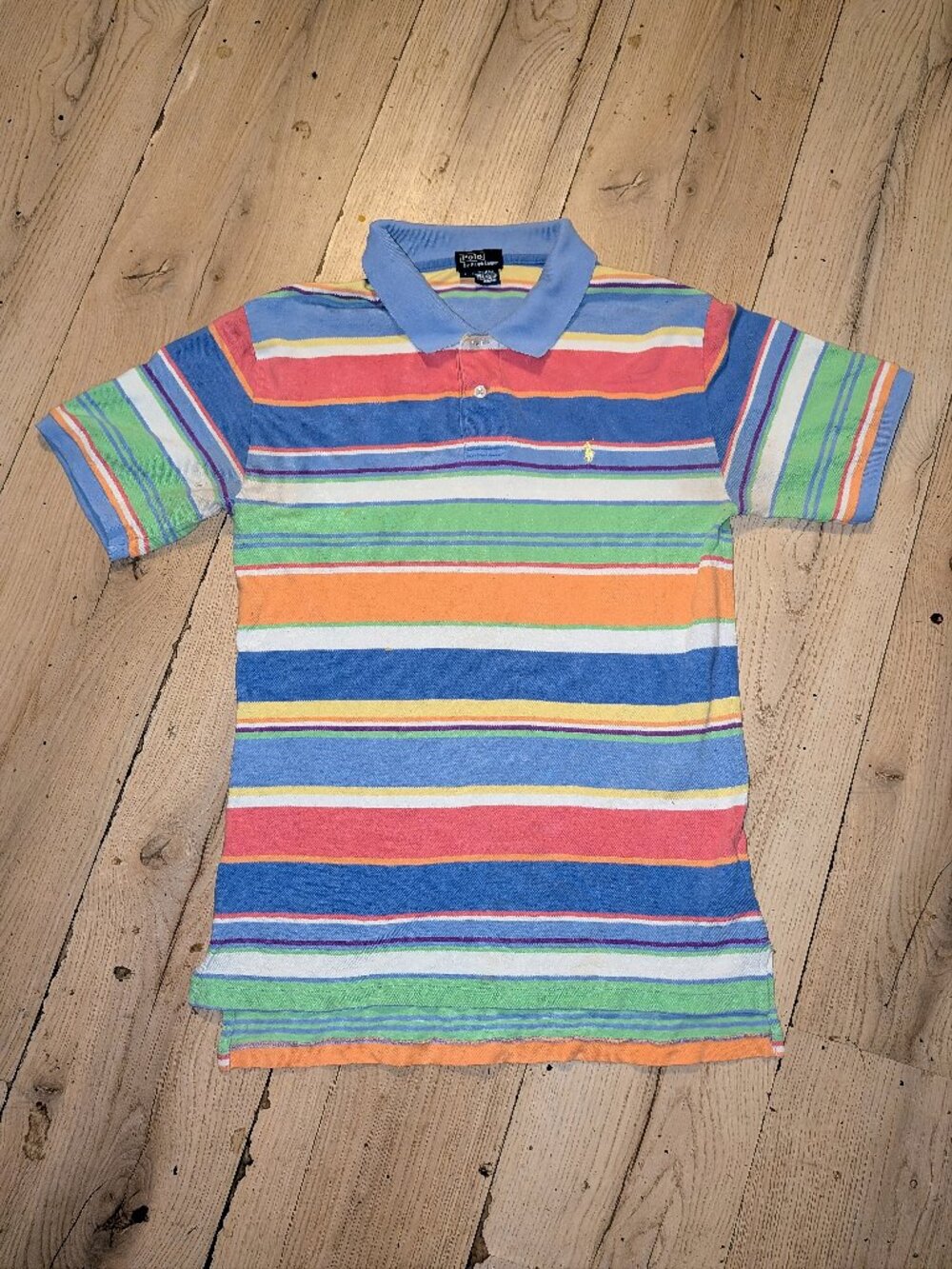 Polo Ralph Lauren Men's Striped Polo Shirt Multicolor Short Sleeve Classic Fit
